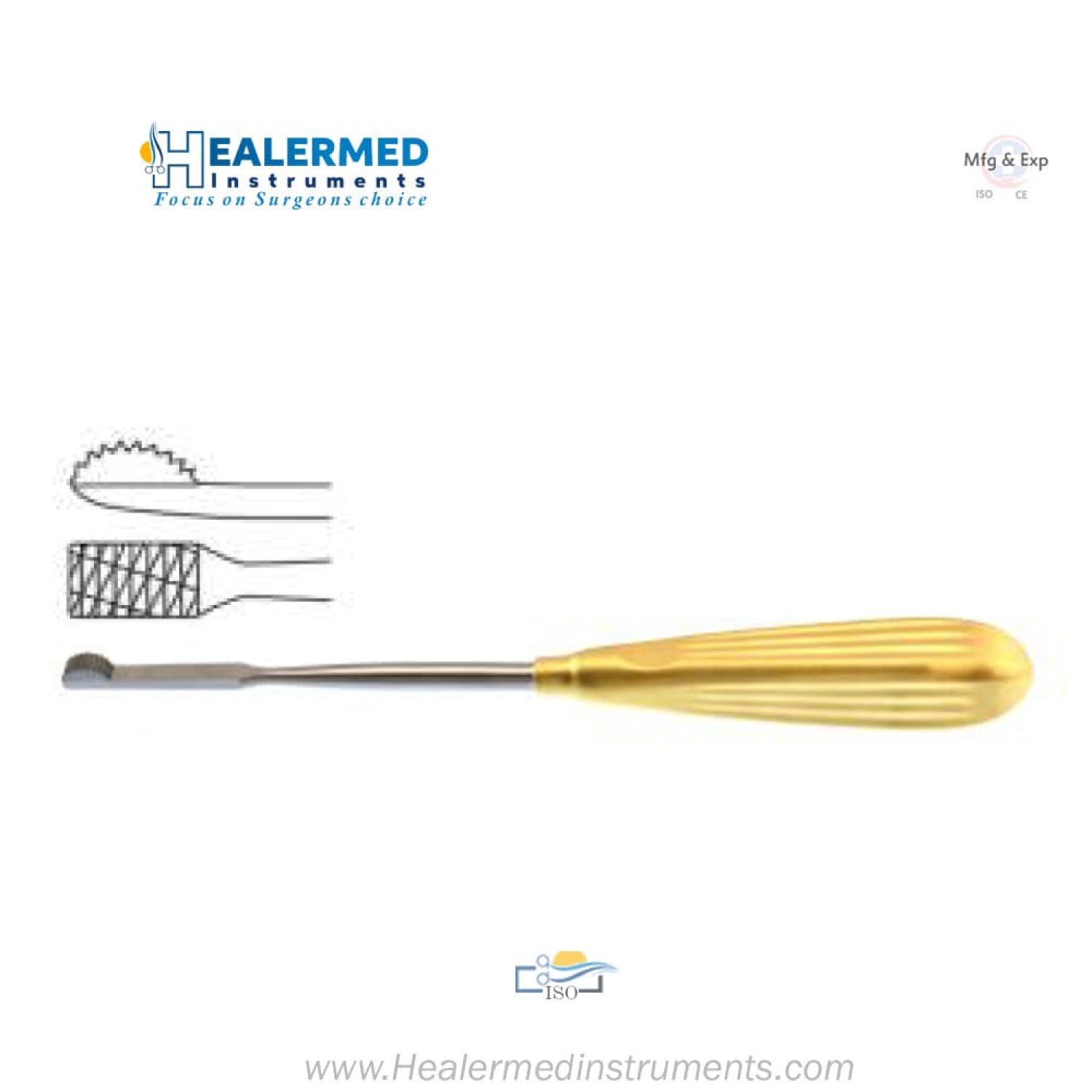 Glabella Nasal Rasp with Tungsten carbide Tip Glabella Nasal Rasp with Tungsten carbide Tip