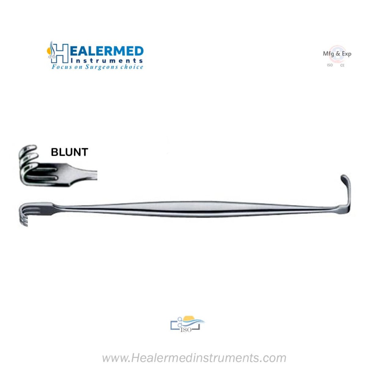 Senn miller retractor Blunt