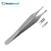 Adson Brown Delicate Thumb Tissue Forceps 9 x 9 Teeth Straight