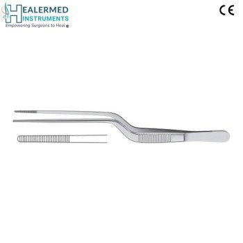 Bayonet Grasping Forcep  Serrated 16cm