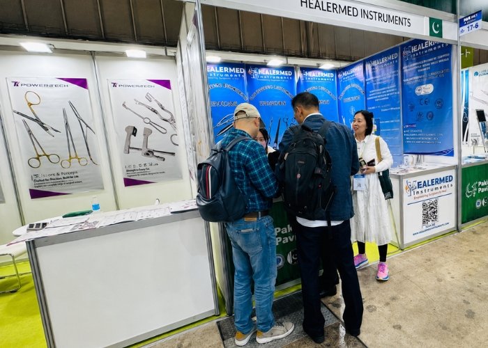 Healermed Instruments samples shown at Medical Japan 2025